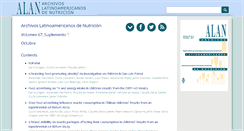 Desktop Screenshot of alanrevista.org